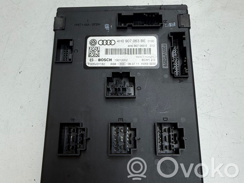 Audi A6 S6 C7 4G Módulo de confort/conveniencia 