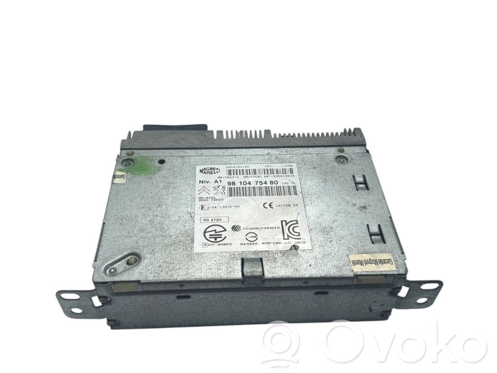 Citroen C4 Cactus Radija/ CD/DVD grotuvas/ navigacija 