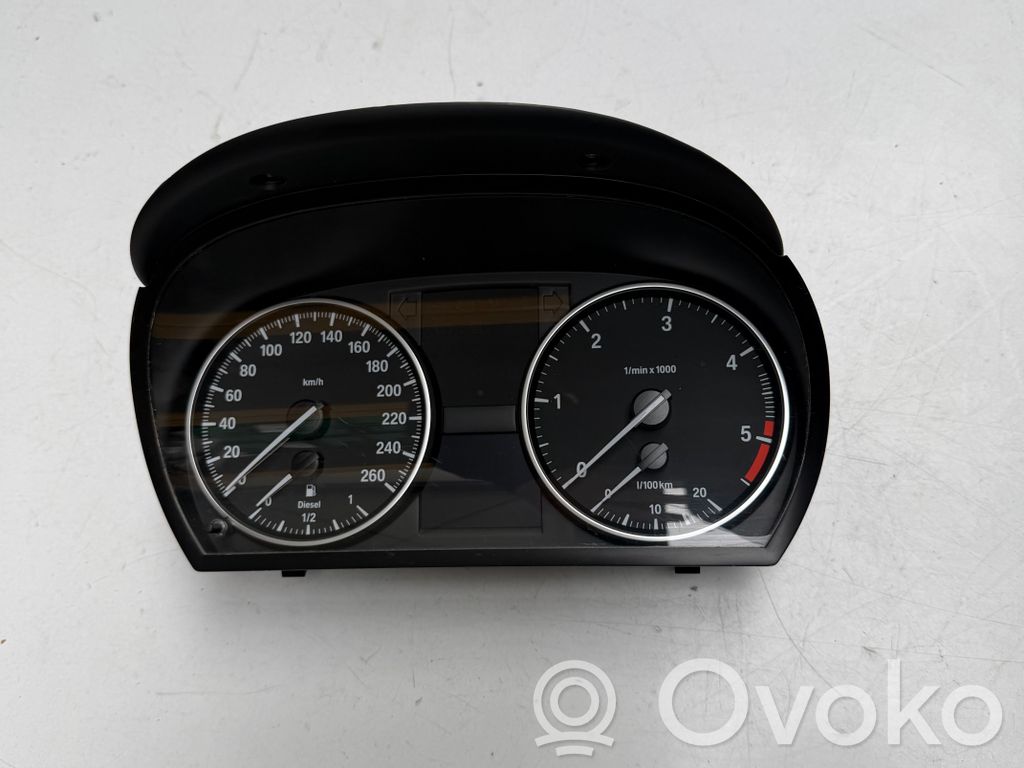BMW 3 E90 E91 Speedometer (instrument cluster) 