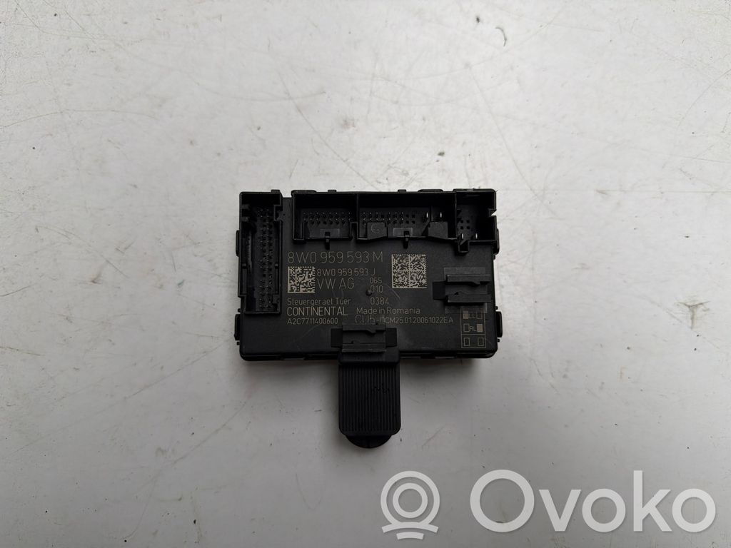 Audi A4 S4 B9 8W Door control unit/module 