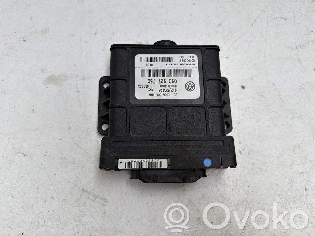 Sterownik / Moduł skrzyni biegów   09D927750,H12S0426,UDFD000781