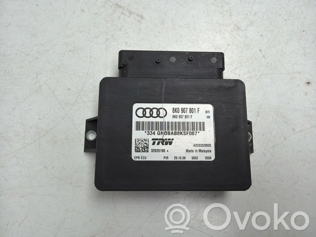 Audi A4 S4 B8 8K Module de commande de frein à main 