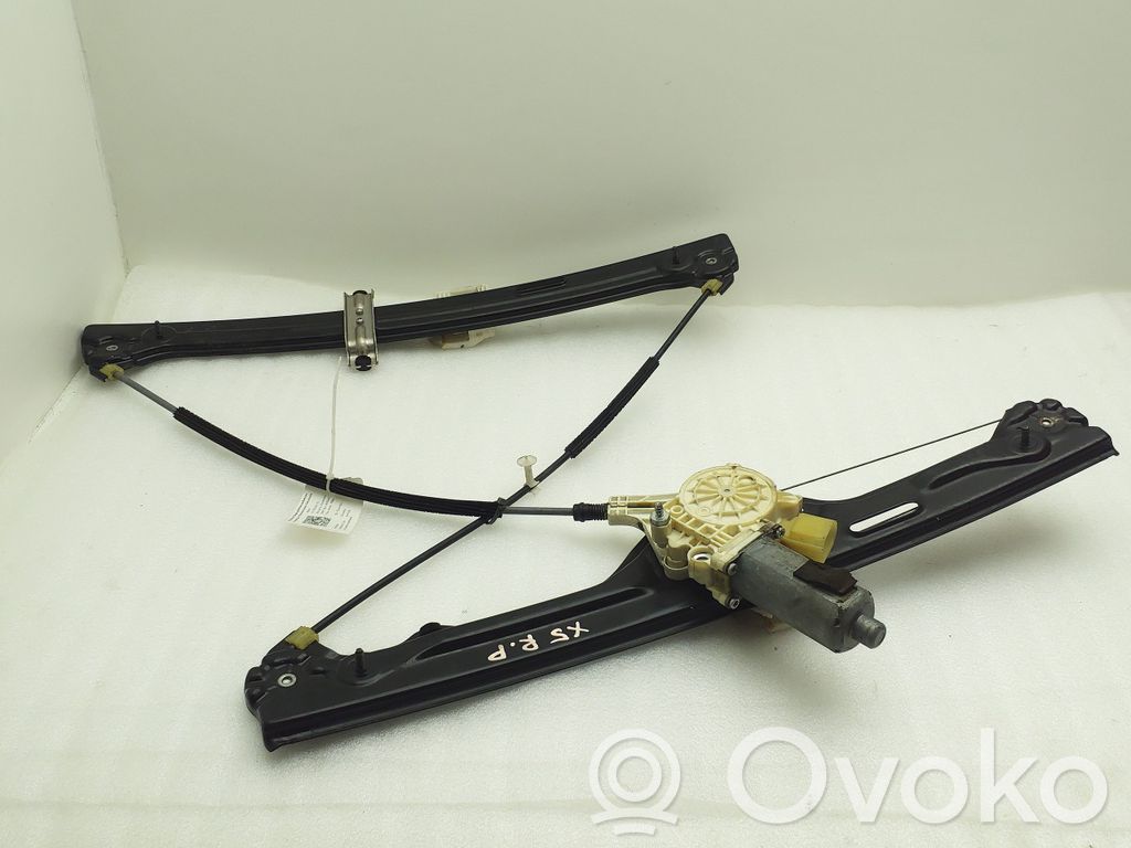 Front door window regulator with motor   7166380,51337166380