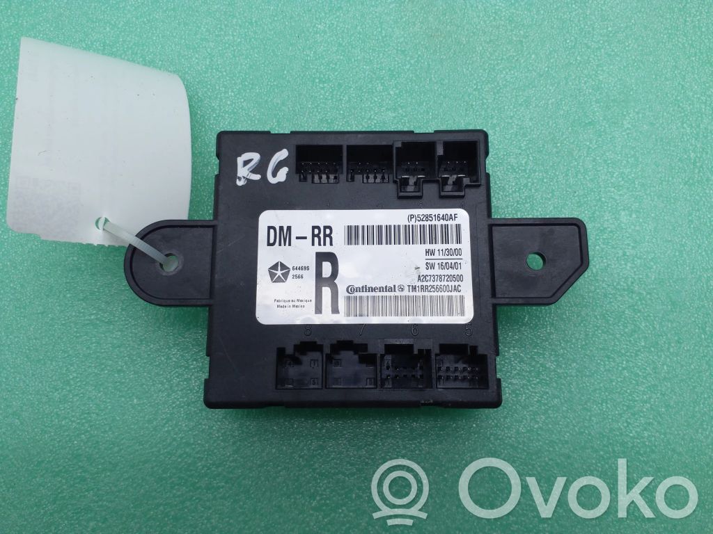 Unité de commande module de porte   52851640AF,A2C7378720500