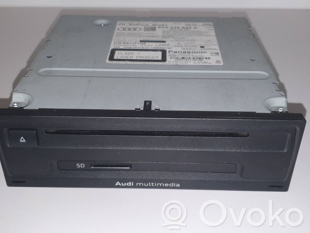 Audi A3 S3 8V Unitate principală radio/CD/DVD/GPS 