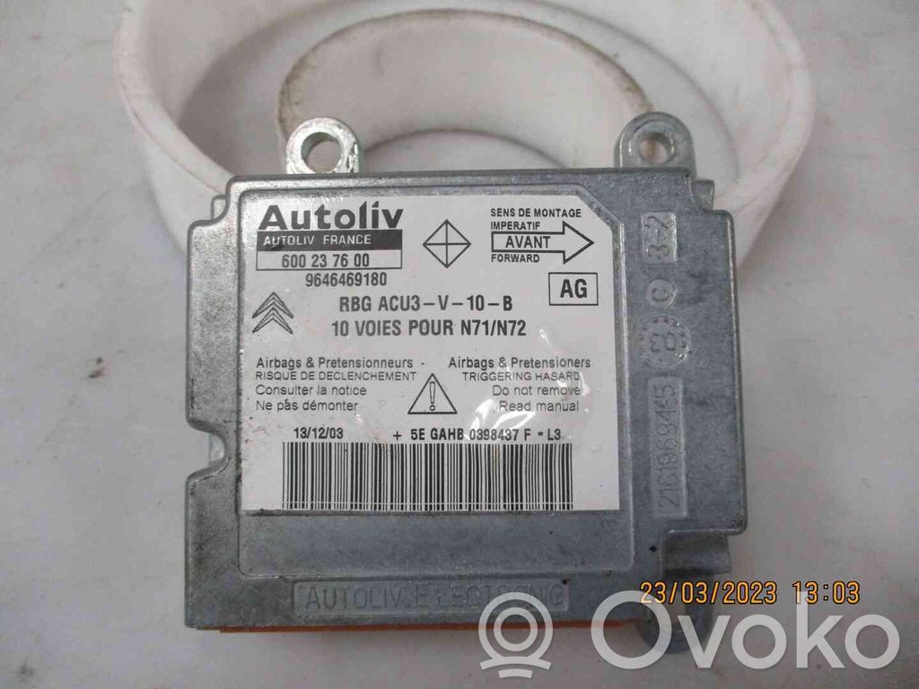 Citroen Xsara Oro pagalvių valdymo blokas 