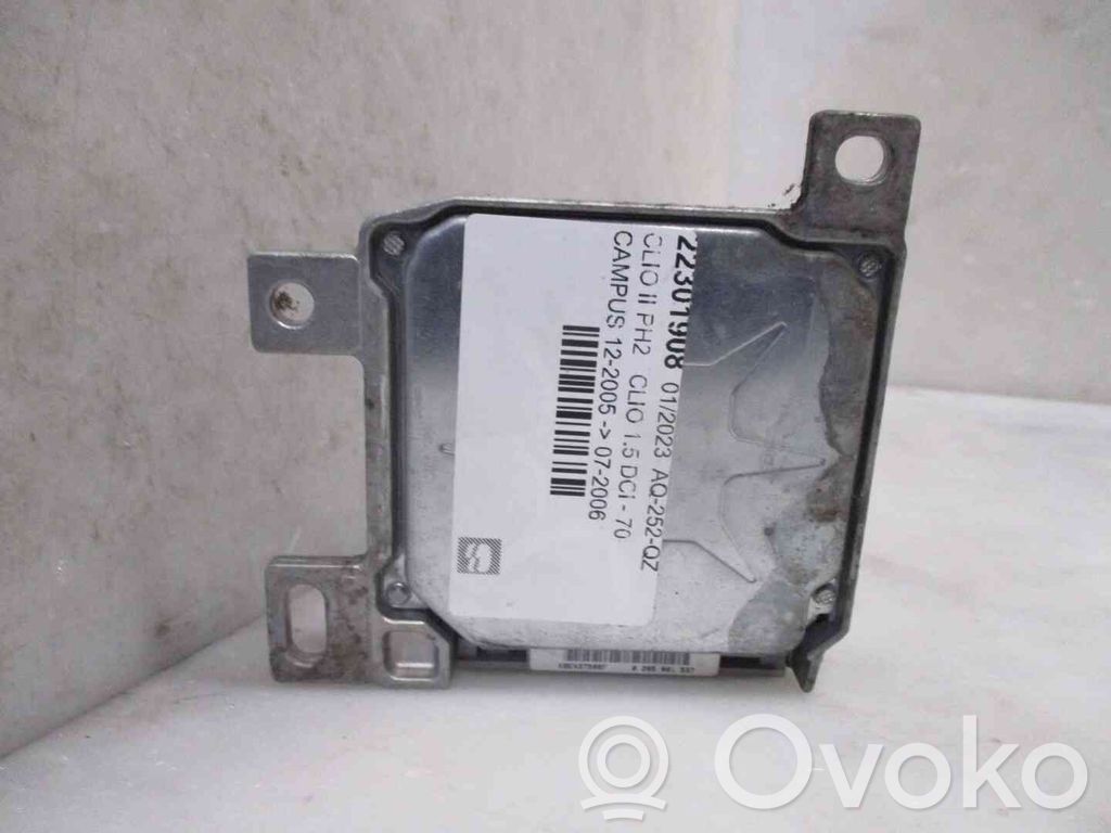 Renault Clio II Centralina/modulo airbag 