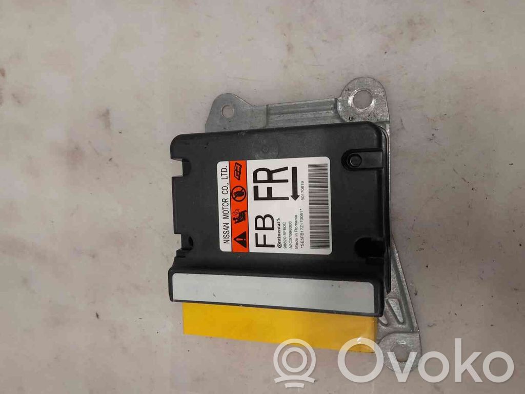 Nissan Micra Unitate/modul de comandă airbaguri 