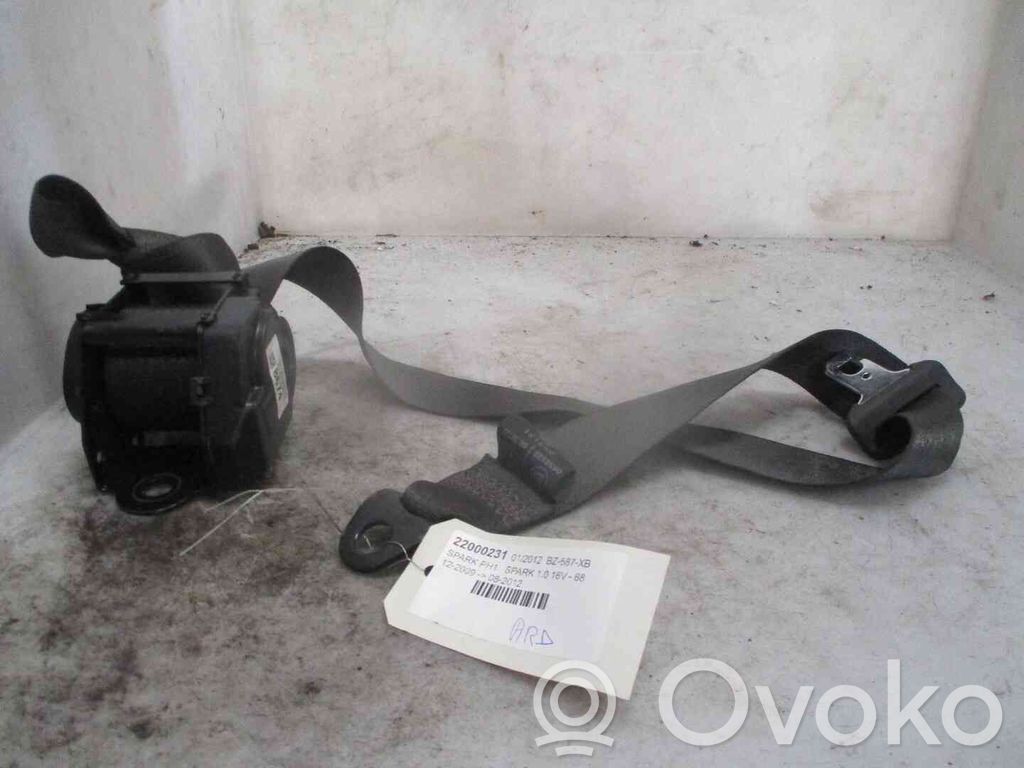 Chevrolet Spark Pas bezpieczeństwa fotela tylnego 