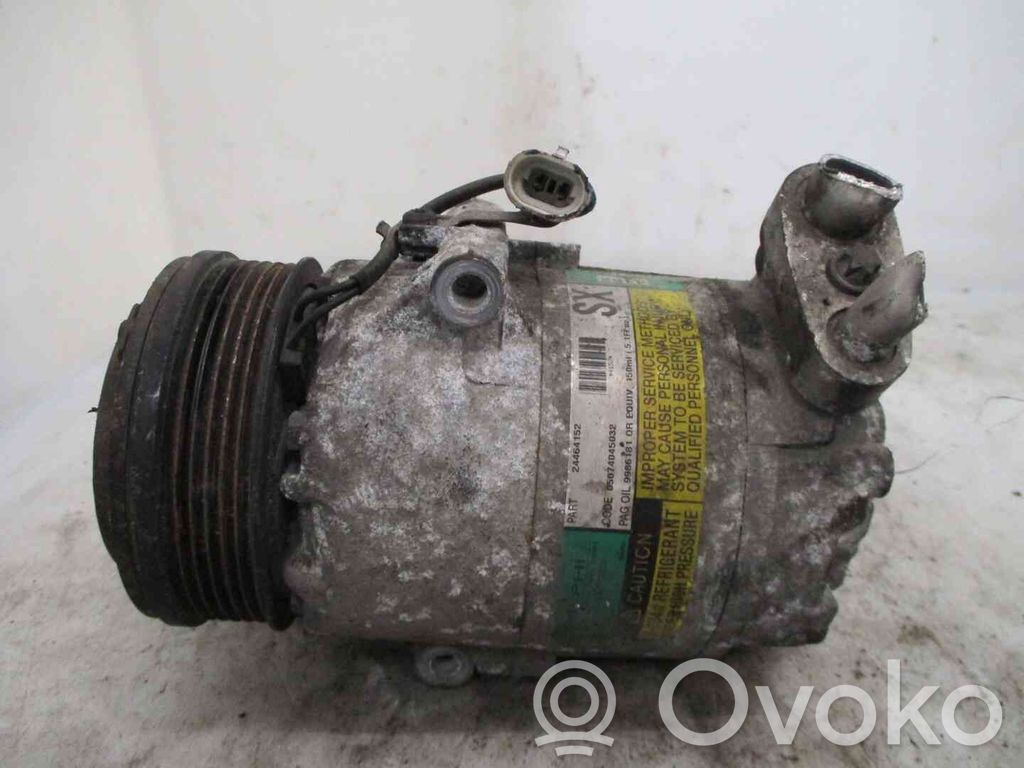 Opel Zafira A Ilmastointilaitteen kompressorin pumppu (A/C)