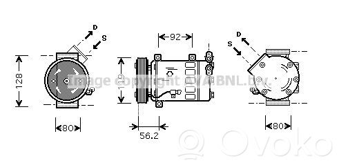 Citroen C3 Compresor (pompă) aer condiționat (A/C) 