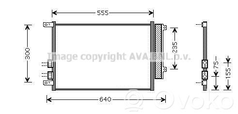 Alfa Romeo 156 Radiator răcire A/C (condensor) 