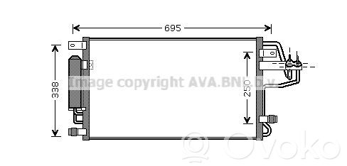 Hyundai H-1, Starex, Satellite Radiator răcire A/C (condensor)