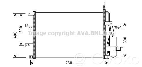 Volvo S60 Radiator răcire A/C (condensor) 