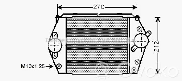 Mazda 6 Intercooler radiator 