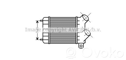 Renault Espace II Radiador intercooler 