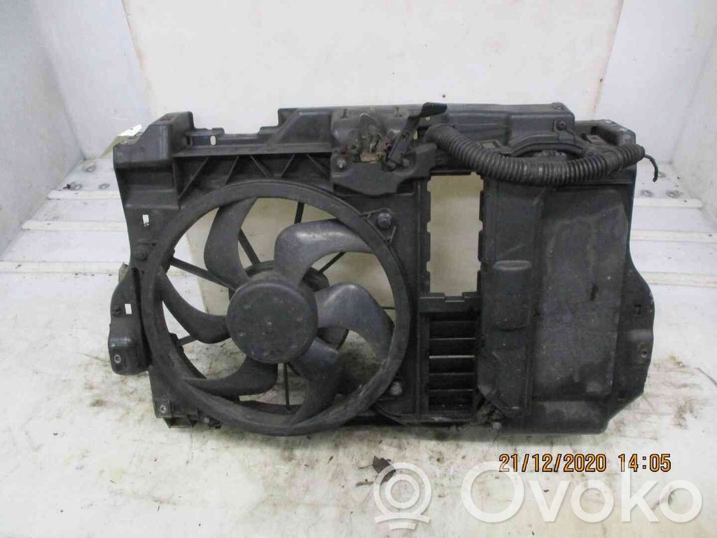 Peugeot 407 Pannello di supporto del radiatore 