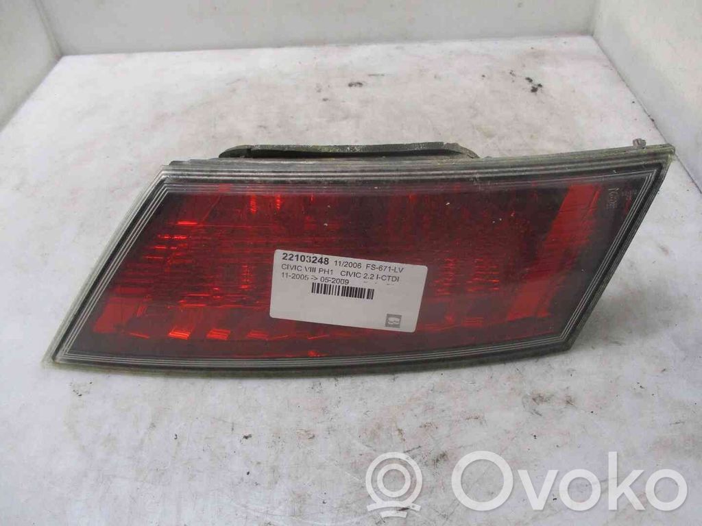 Honda Civic Luci posteriori del portellone del bagagliaio
