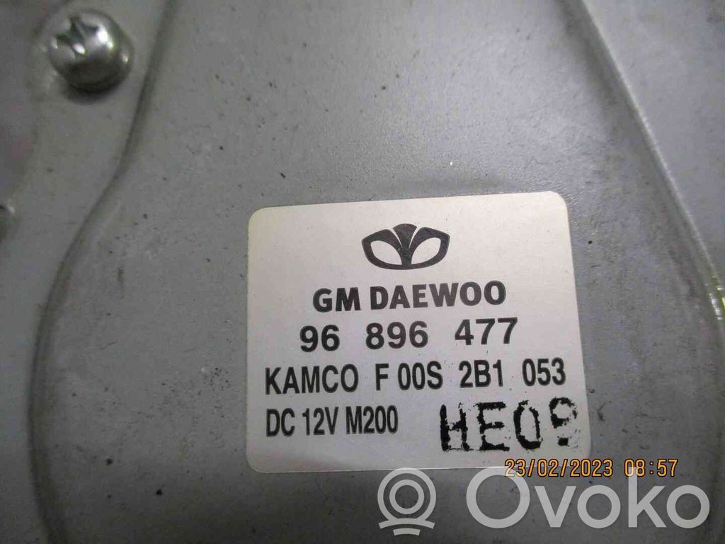 Chevrolet Matiz Motorino del tergicristallo del lunotto posteriore 