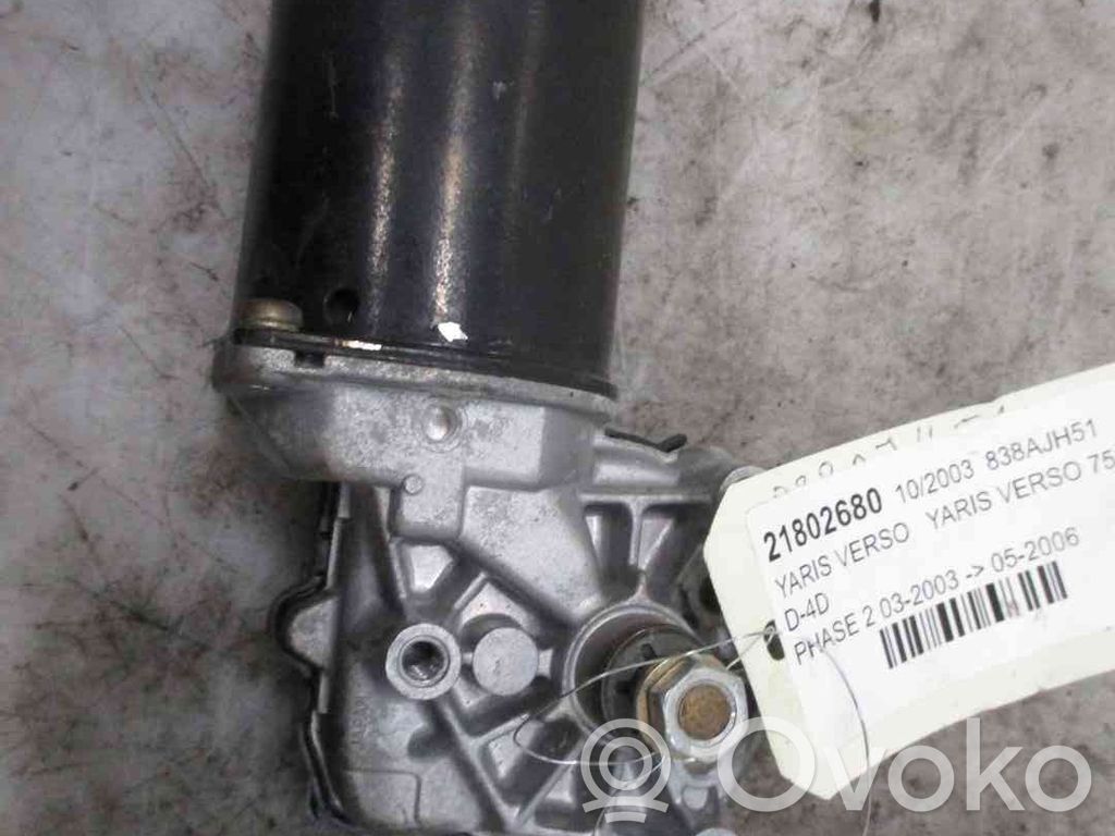 Toyota Yaris Verso Motor ștergător 