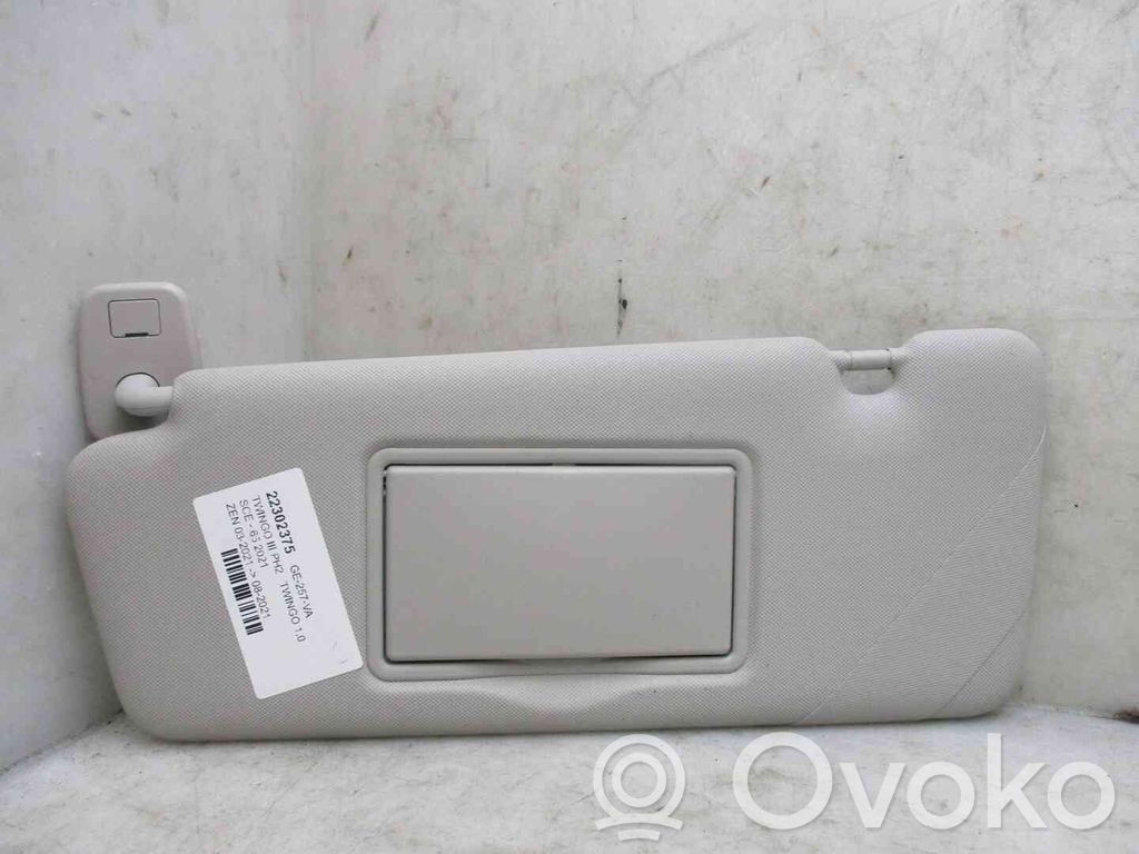 Renault Twingo III Osłona przeciwsłoneczna 