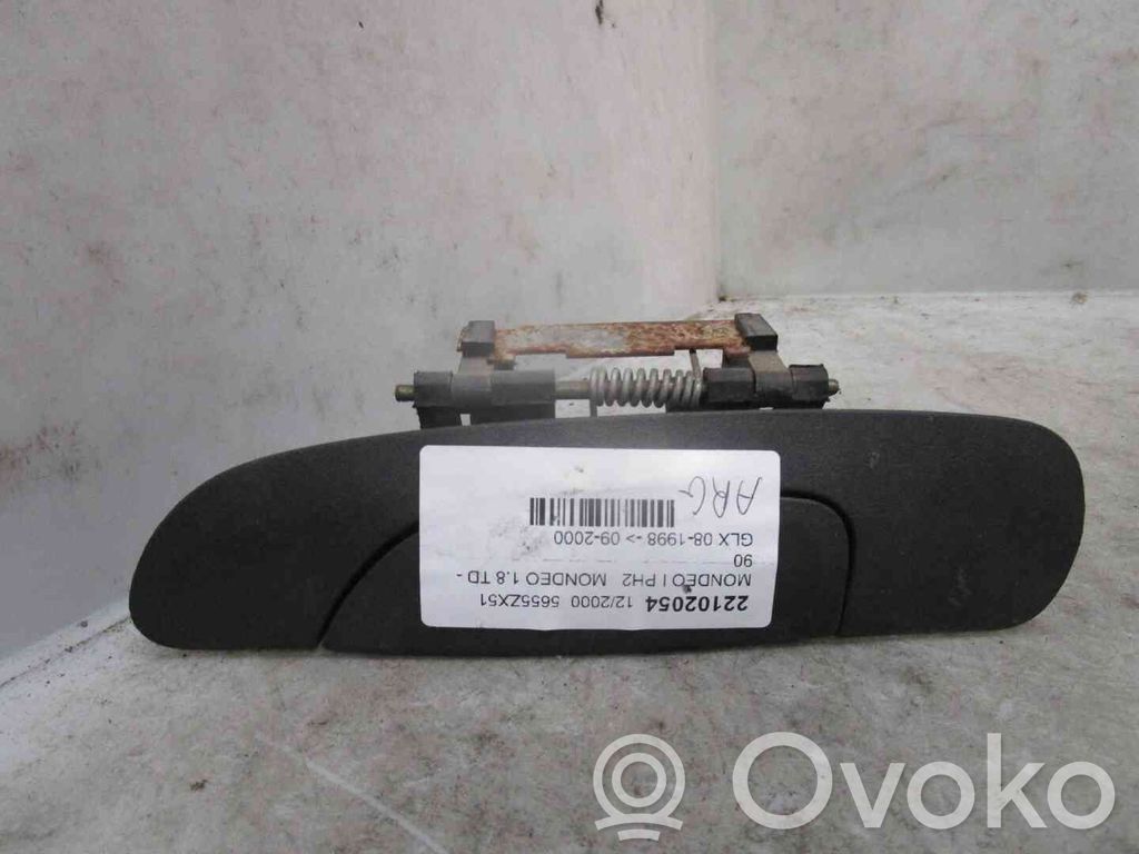 Ford Mondeo MK II Klamka zewnętrzna drzwi tylnych 