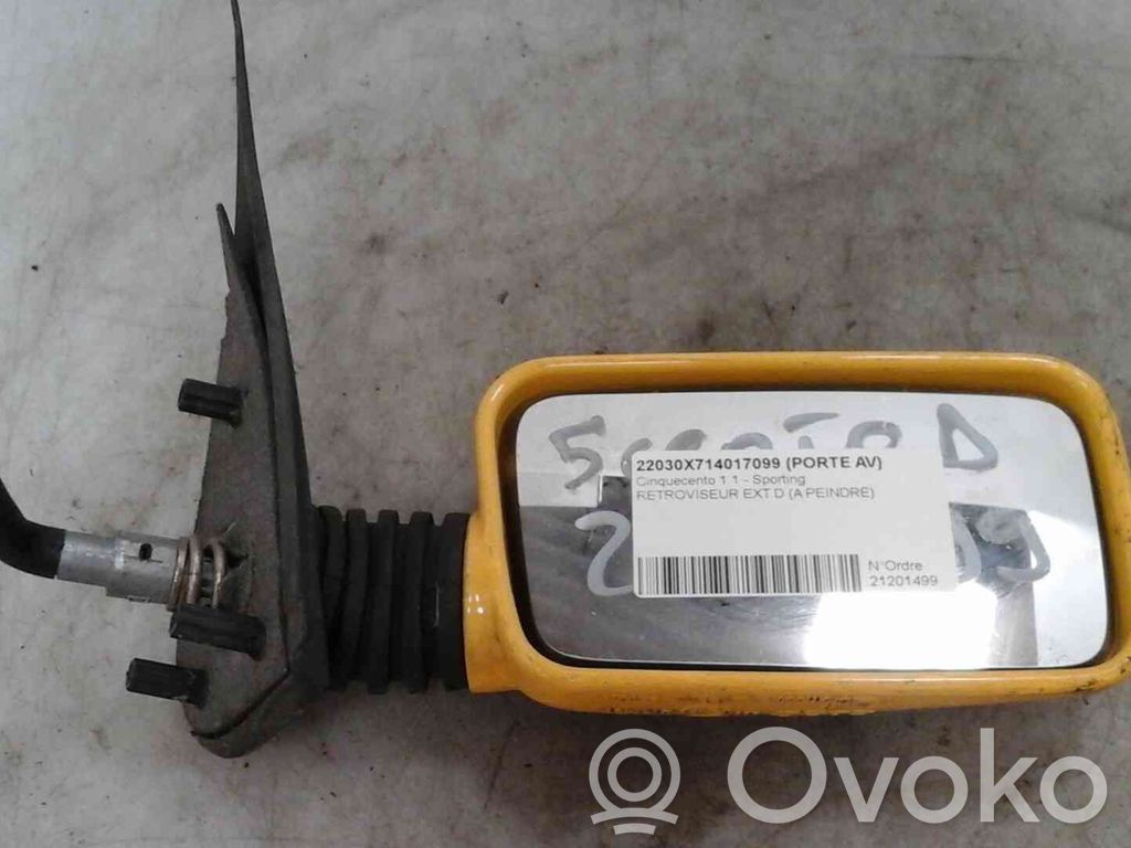 Fiat 500 Cinquecento Specchietto retrovisore elettrico portiera anteriore 