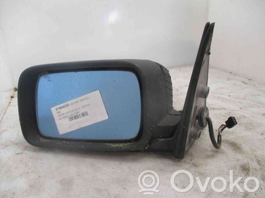 BMW 3 E36 Elektryczne lusterko boczne drzwi przednich 