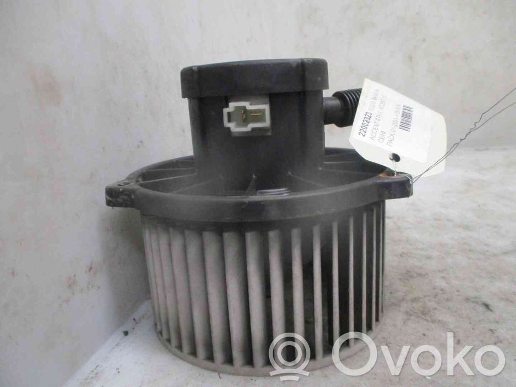 Hyundai Accent Ventilator aerotermă