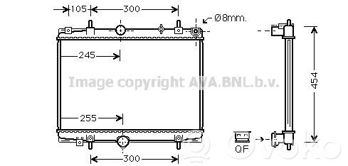 Radiateur de refroidissement   133063,21602657,2500505,VDMS4