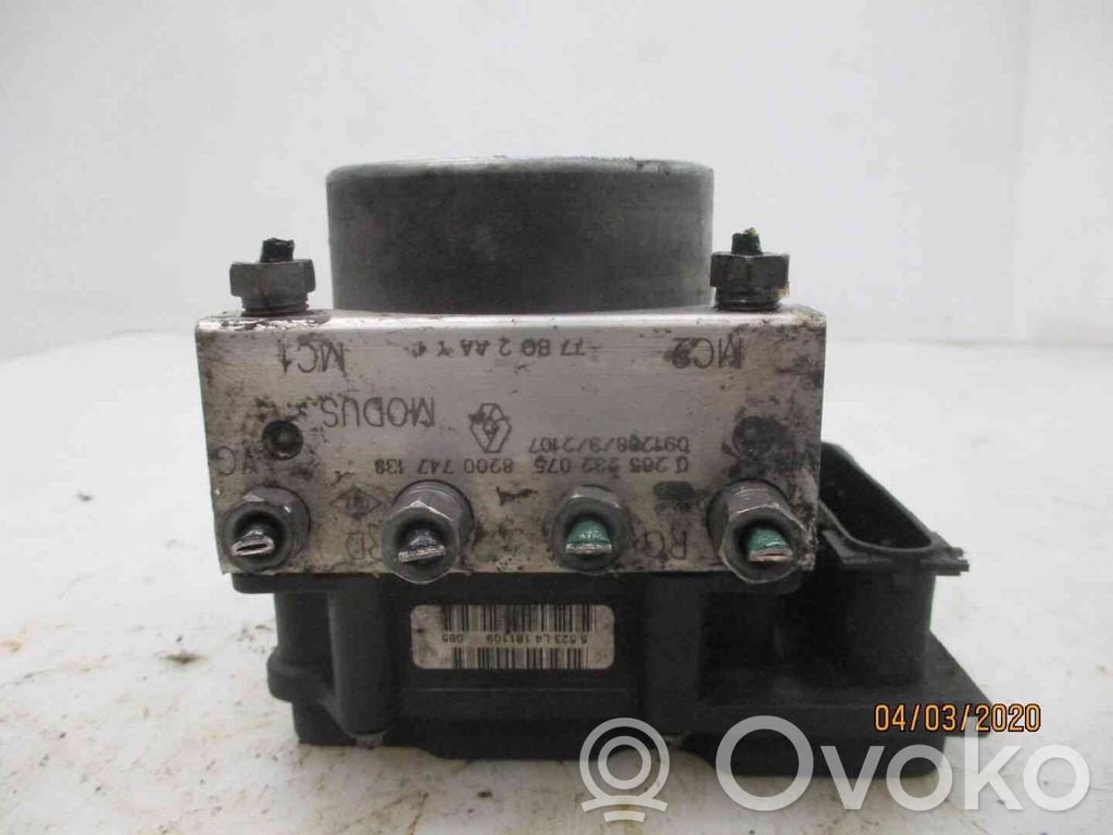 ABS-pumppu   8200747138,21801947,2507779,VDMS4