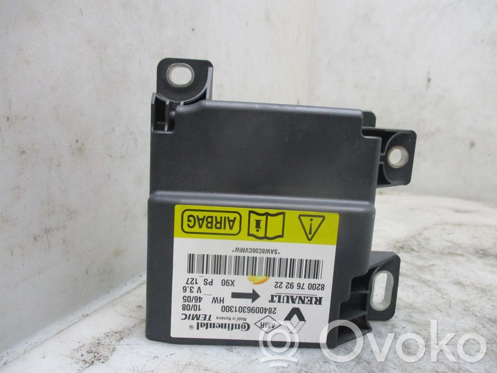 Centralina/modulo airbag   8200769222,22402343,2758009,VDMS4