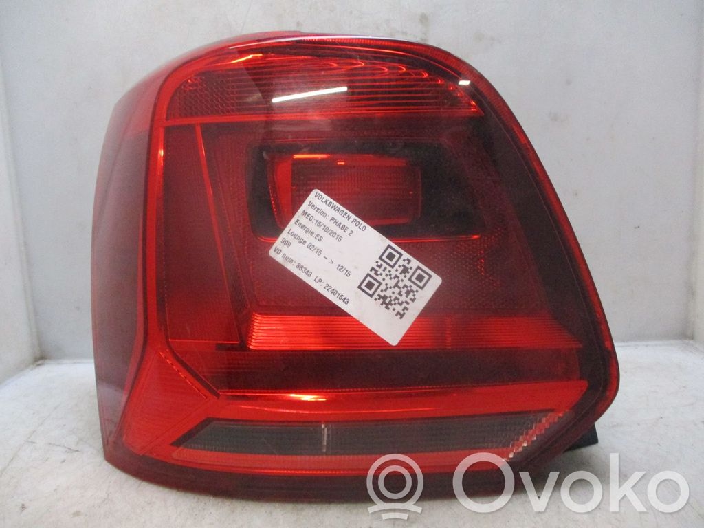 Volkswagen Polo V 6R Lampă spate în caroserie 