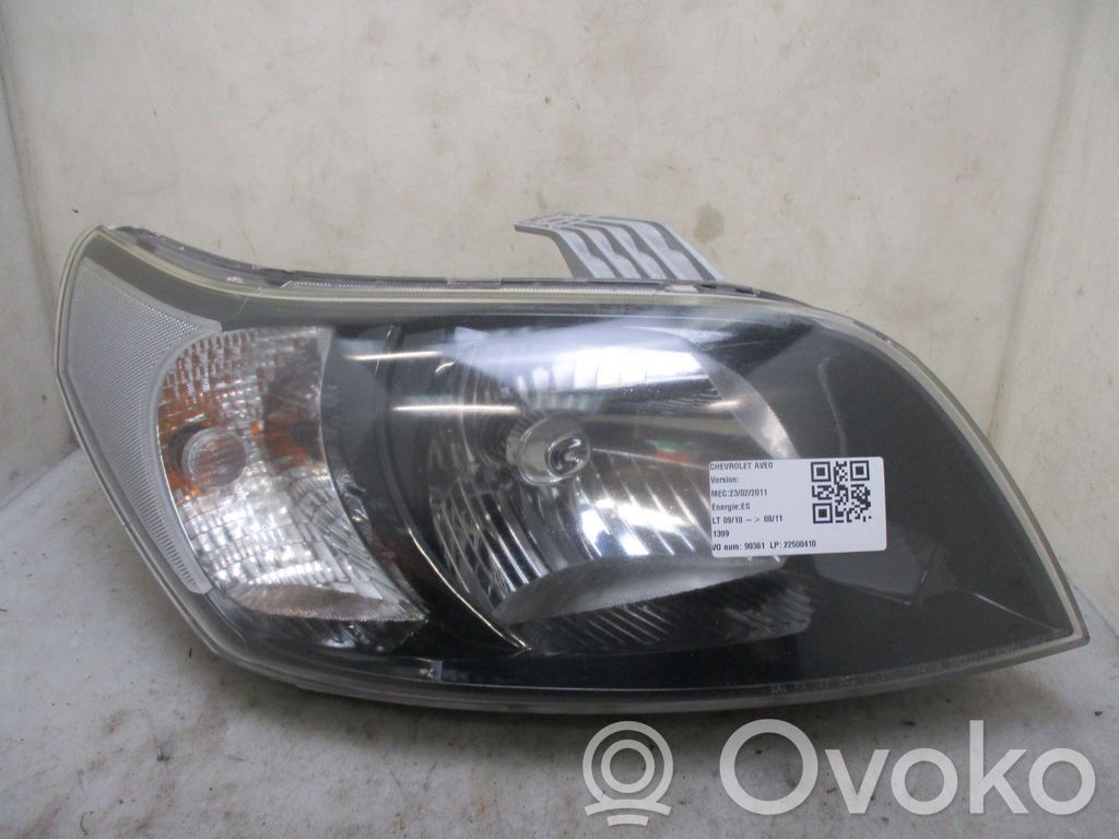 Chevrolet Aveo Scheinwerfer 