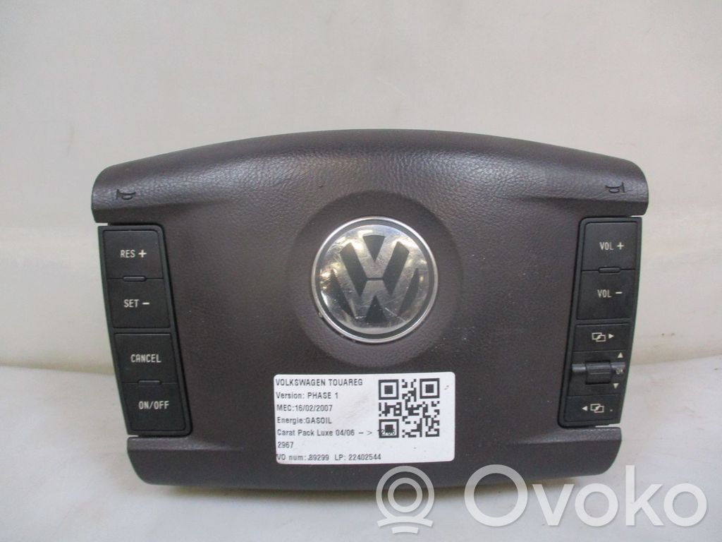 Volkswagen Touareg I Airbag dello sterzo