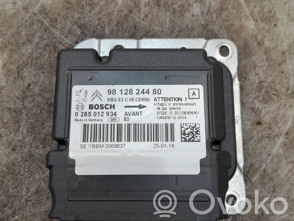 Citroen C4 Cactus Centralina/modulo airbag