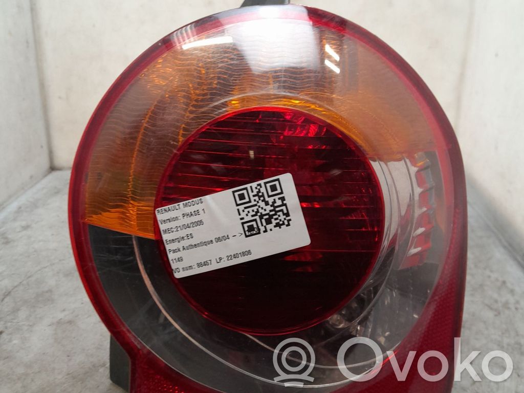 Renault Modus Lampa tylna 