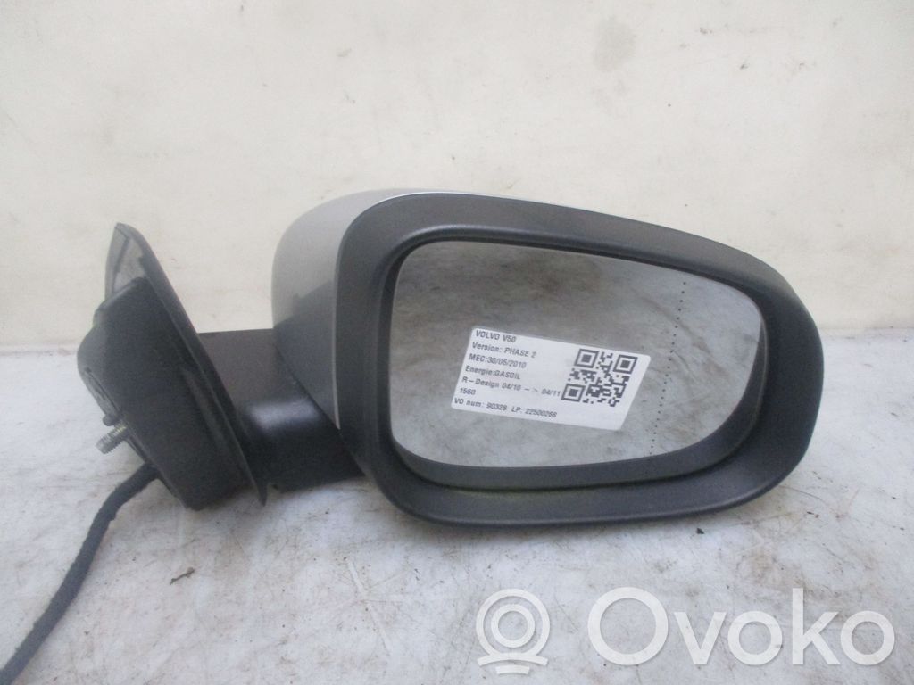 Volvo V50 Specchietto retrovisore elettrico portiera anteriore 