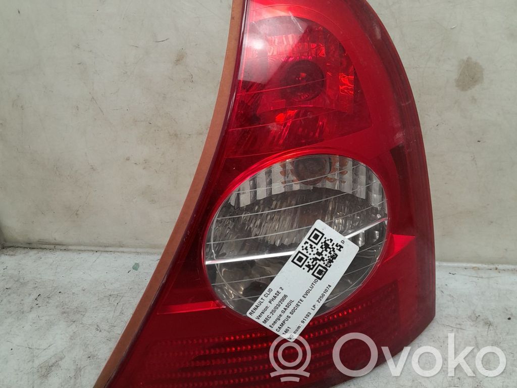 Renault Clio III Lampa tylna
