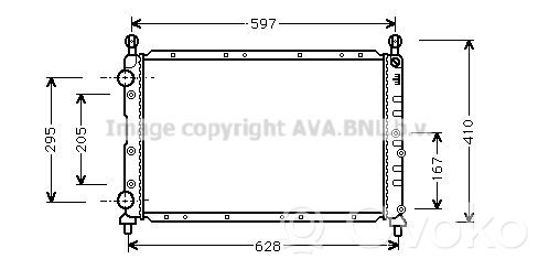Alfa Romeo 145 - 146 Radiatore di raffreddamento 