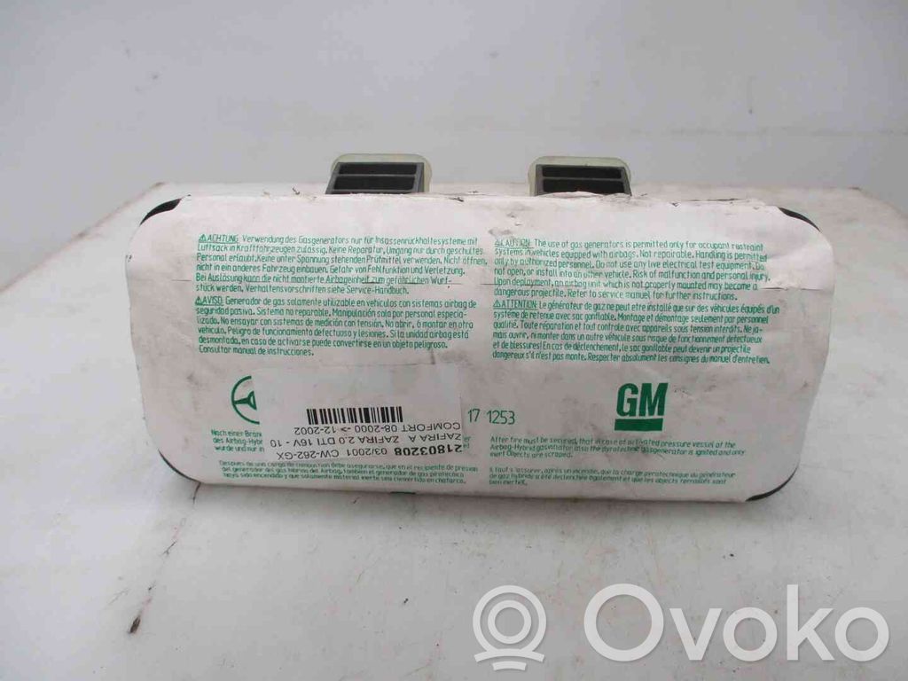 Opel Zafira A Passenger airbag 