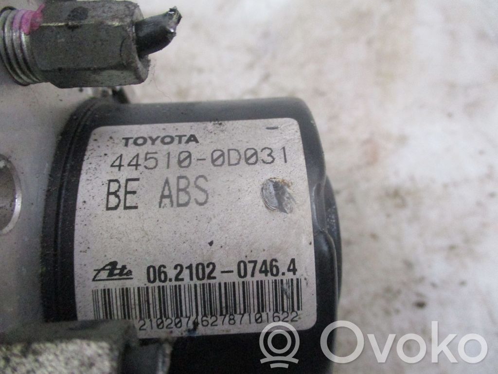 Toyota Yaris Pompă ABS 
