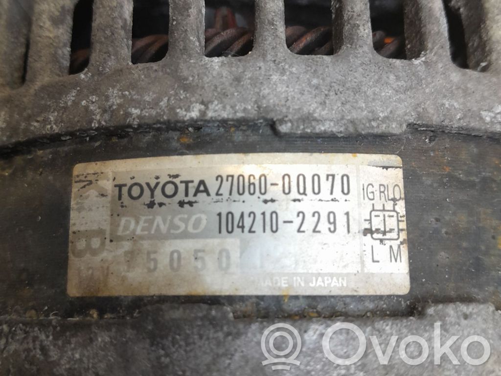 Toyota Yaris Generatore/alternatore 