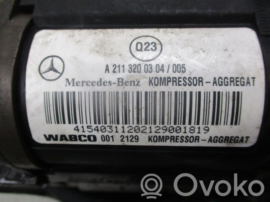 Mercedes-Benz E W211 Compresor suspensie pneumatică 