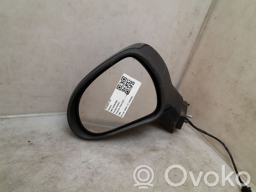 Peugeot 207 Specchietto retrovisore elettrico portiera anteriore 