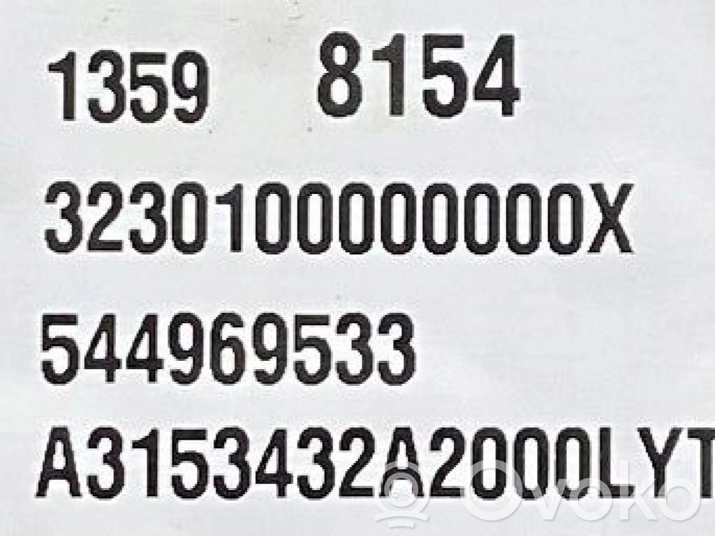 Other control units/modules   54496533