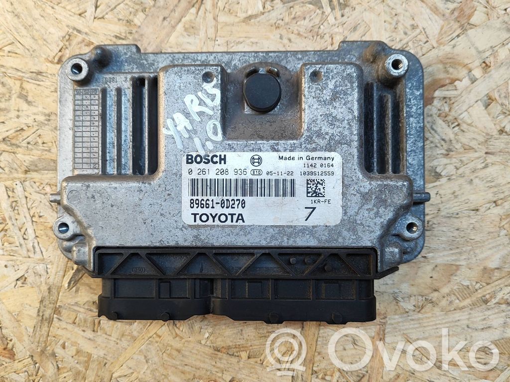 Toyota Yaris Engine control unit/module 