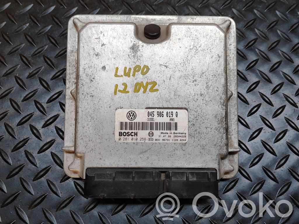 Volkswagen Lupo Engine control unit/module 