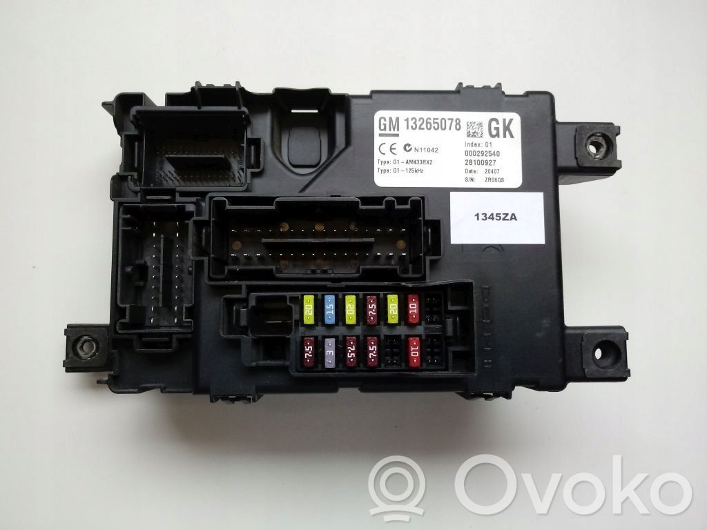 Opel Corsa D Unidad de control/módulo ECU del motor 