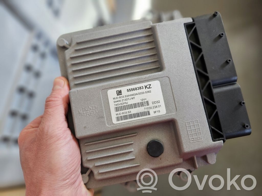 Engine control unit/module ECU   55568383KZ,55568383,MJD6O3S3